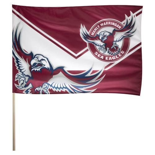 Manly Sea Eagles Flag On A Stick