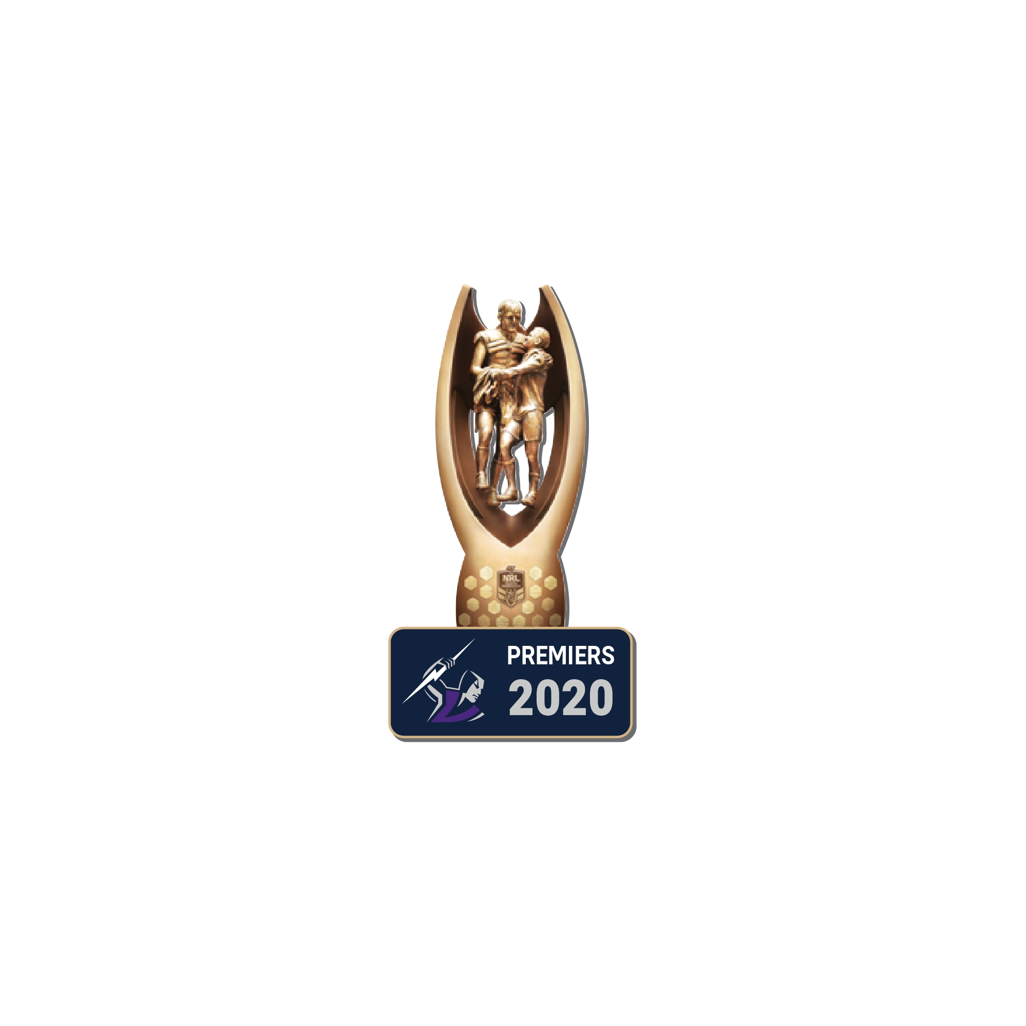 Storm Premiers Trophy Pin