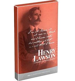2022 Henry Lawson Three Coin Collection 50c Uncirculated Coins RAM
