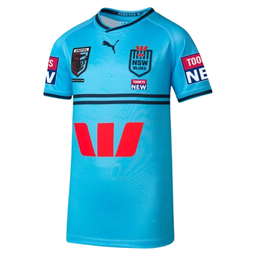 New South Wales NSW Blues State of Origin SOO 2023 NRL Puma Home Replica Mens Adult Jersey