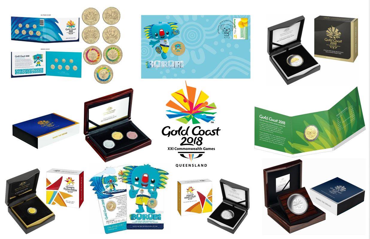 Commonwealth Games Coin Range