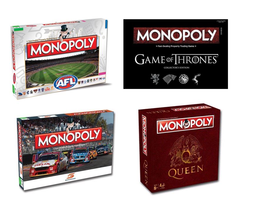 Assorted Monopoly Board Games
