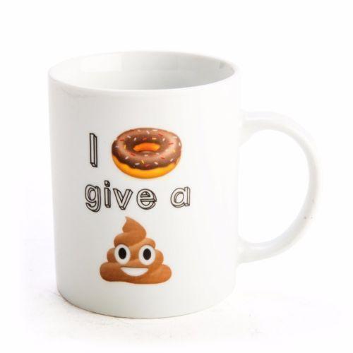 I Donut Give A Sh*t Emoji Mug 