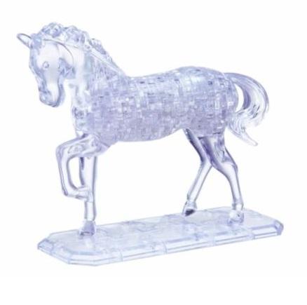 Horse 3D Crystal Jigsaw Puzzle 100 Pieces Fun Activity DIY Gift Idea