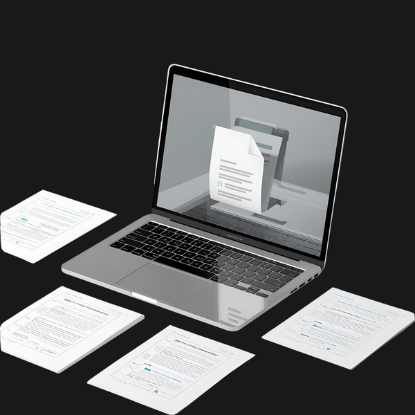 My product on a desk