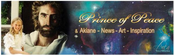 Prince of Peace and Akiane Banner