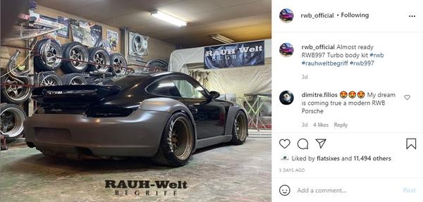 THE RAUH-WELT 997 TURBO LOOKS LIKE A FAT CAYMAN AND I’M HERE FOR IT