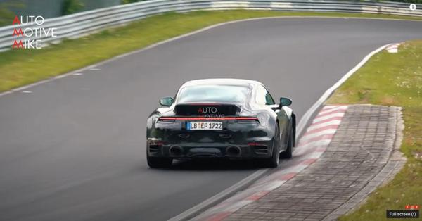911 Sport Classic Spy at Nürburgring