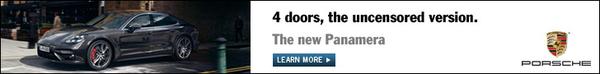 Porsche Panamera 4 doors, the uncensored version