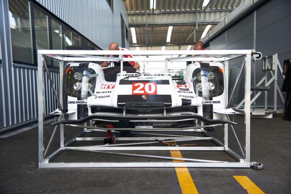 Porsche 919 shiping