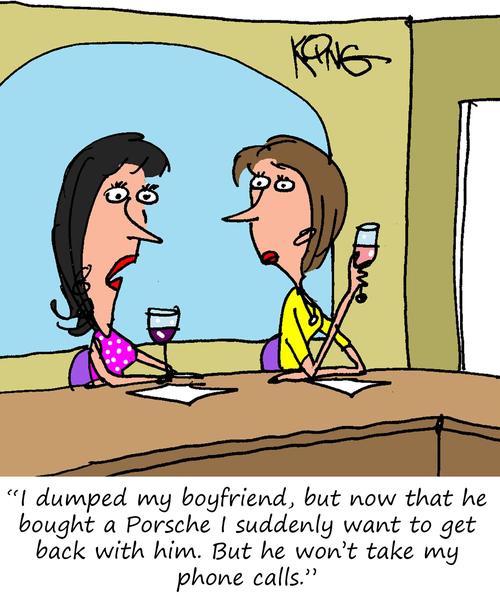 Porsche Cartoon