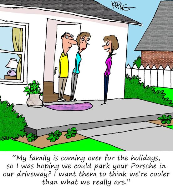 Porsche Cartoon