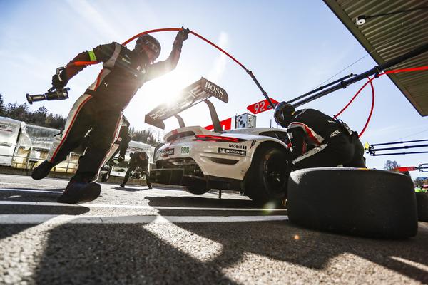 PORSCHE 911 RSR FASTEST IN FIA WEC PRE-SEASON TESTING AT SPA