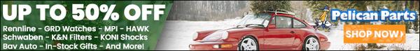 Pelican Parts Banner Ad