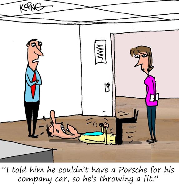 Porsche Cartoon