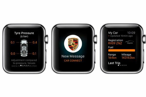 Porsche Connect Apple Watch