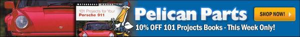 Pelican banner ad for 10% off 101 Project Books