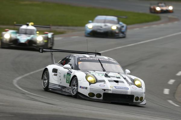 Porsche Le Mans GT pre-test