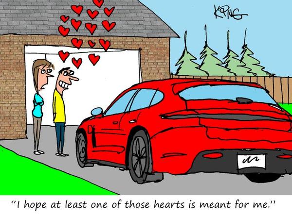 Porsche Cartoon