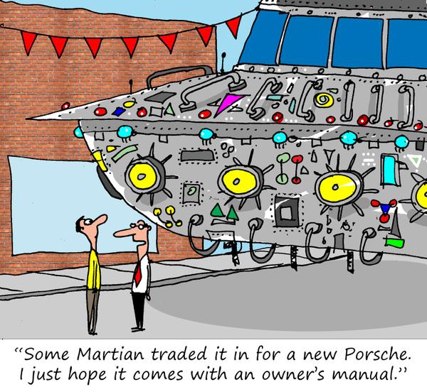 Porsche Cartoon