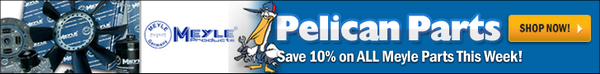 Pelican Meyle parts banner ad