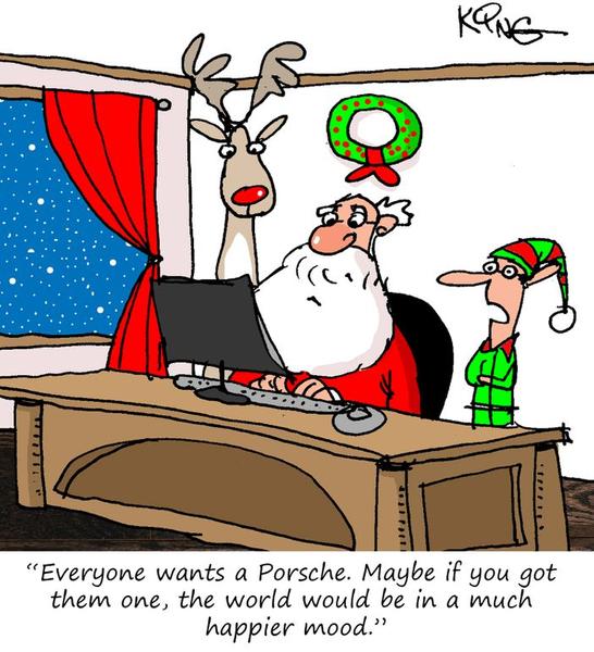 Porsche Cartoon