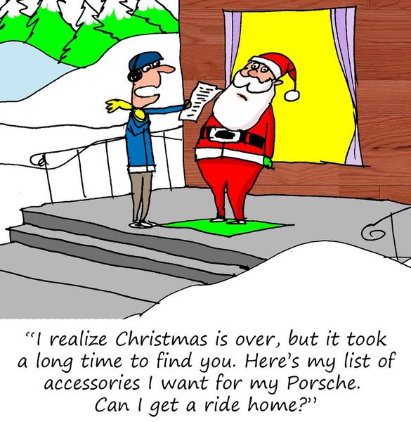 Porsche Cartoon
