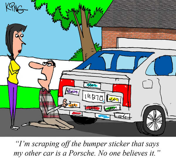Porsche Cartoon