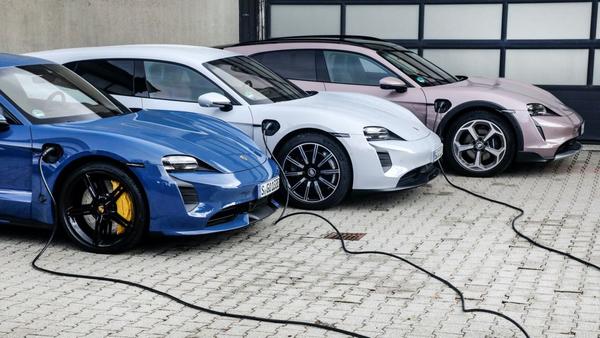 Porsche Taycan's Plugged In
