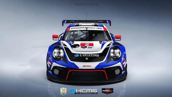 KCMF Porsche Rolex 24 Livery