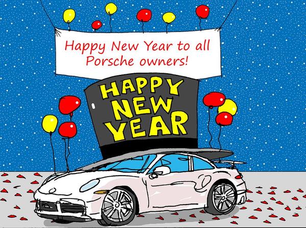 Porsche Cartoon