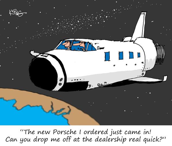 Porsche Cartoon