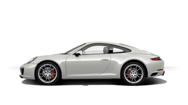 chalk colored porsche 911s