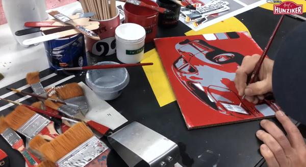 Nicolas Hunziker Painting