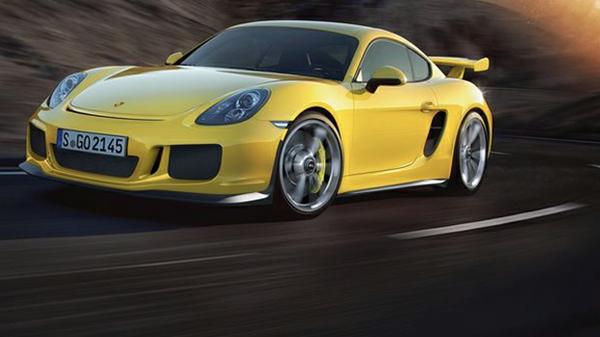 Porsche Cayman GT4 Rendering
