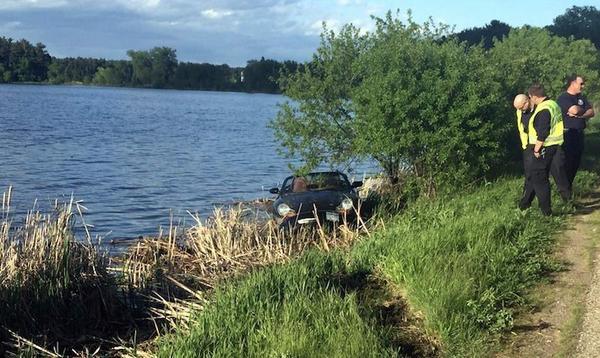 drive into lake boxster