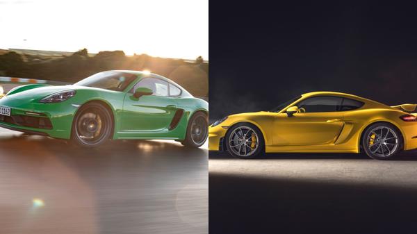 2021 Cayman GTS 4.0 vs GT4