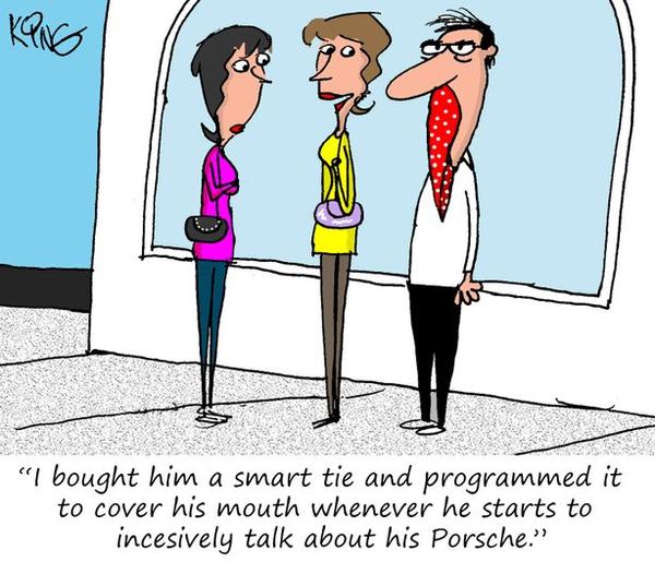 Porsche Cartoon
