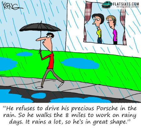 PORSCHE CARTOON spring