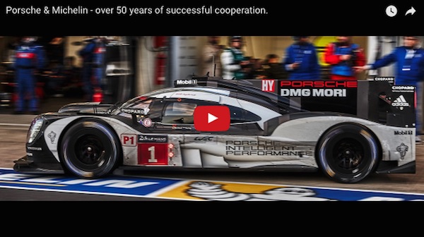 Porsche and Michelin video