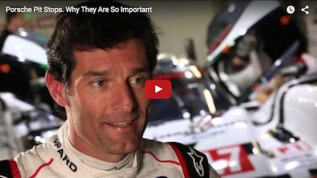 Mark Webber importance of a driver in pit stop