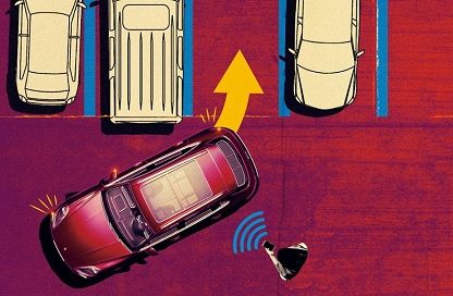 CAYENNE SELF PARK FEATURE