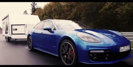 PANAMERA TOWING TRAILER