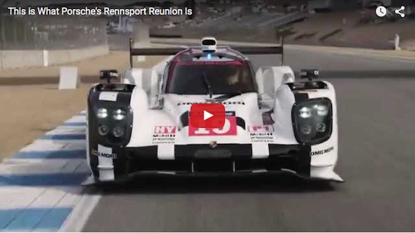 what is porsche rennsport reunion video