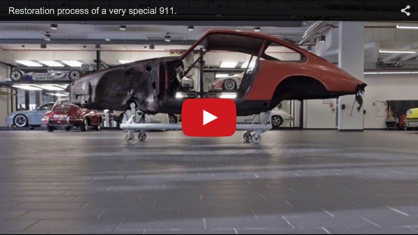 Porsche restoration of chassis 57