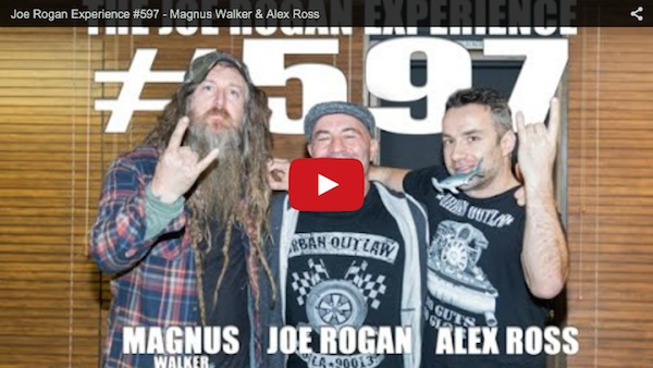 magnus walker, Joe Rogan, Alex Ross