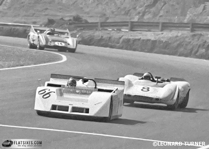 Porsche 908 chasing 