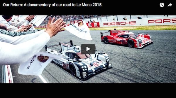 Porsche Le Mans Our Return Documentary