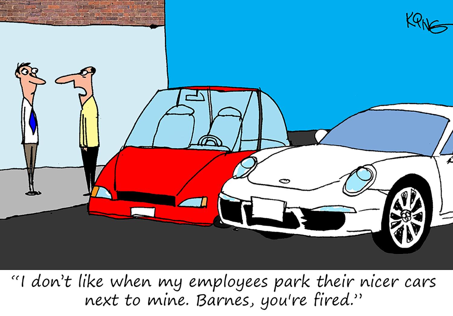 Porsche Cartoon