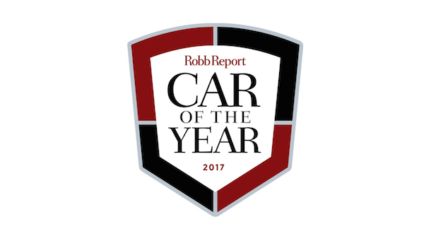 ROB REPORT CAR OF THE YEAR 2017